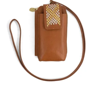 Calleen Cordero Etta Snake Cell Wallet Messenger | Wallets | Messengers