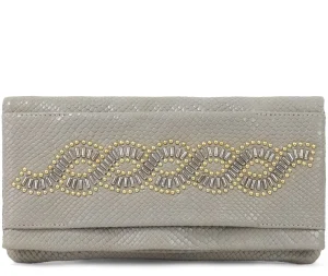 Calleen Cordero Fava Topaz Clutch | Clutches
