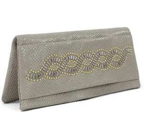 Calleen Cordero Fava Topaz Clutch | Clutches