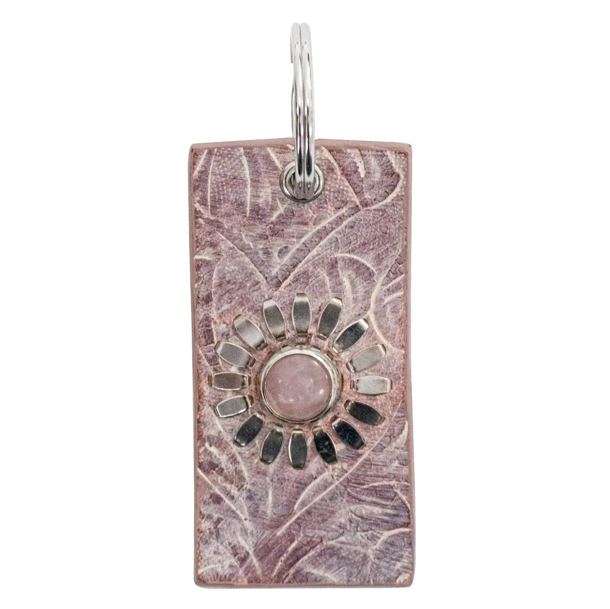 flor_semiprecious_stone_k_0.webp Calleen Cordero Flor Semi-Precious Stone Keychain | Keychains