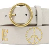 Calleen Cordero Imagine Peace Circle Buckle 1.75" Belt | 1.75" Belt