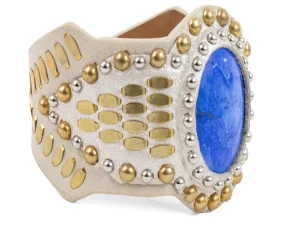 Calleen Cordero Reina Semi-precious .... Stone Bracelet | Sculpted Bracelets