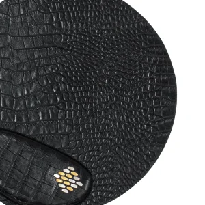 Calleen Cordero Snake Round Mouse Pad | Desk Accessories | Mouse Pads
