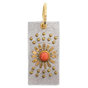 Calleen Cordero Sol Semi-precious Stone Keychain | Keychains