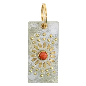 Calleen Cordero Sol Semi-precious Stone Keychain | Keychains