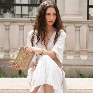 Calleen Cordero Zena Snake Clutch Wallet | Wallets | Clutches