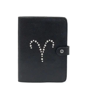 Calleen Cordero Zodiac Signs Notebook 4 1/2" W X 6" H | Leather Notebooks | Leather Notebooks